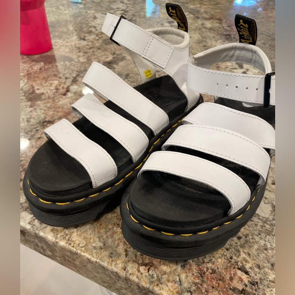 Dr martens Blair white sandals